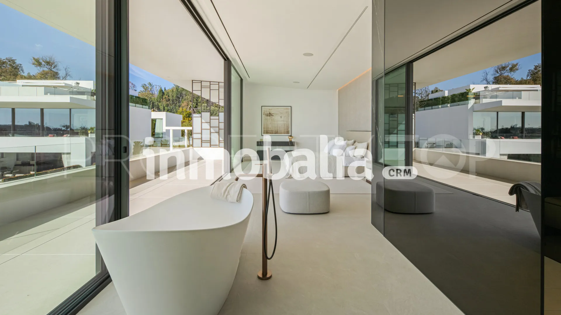 Marbella Golden Mile 3 bedrooms semi detached villa for sale