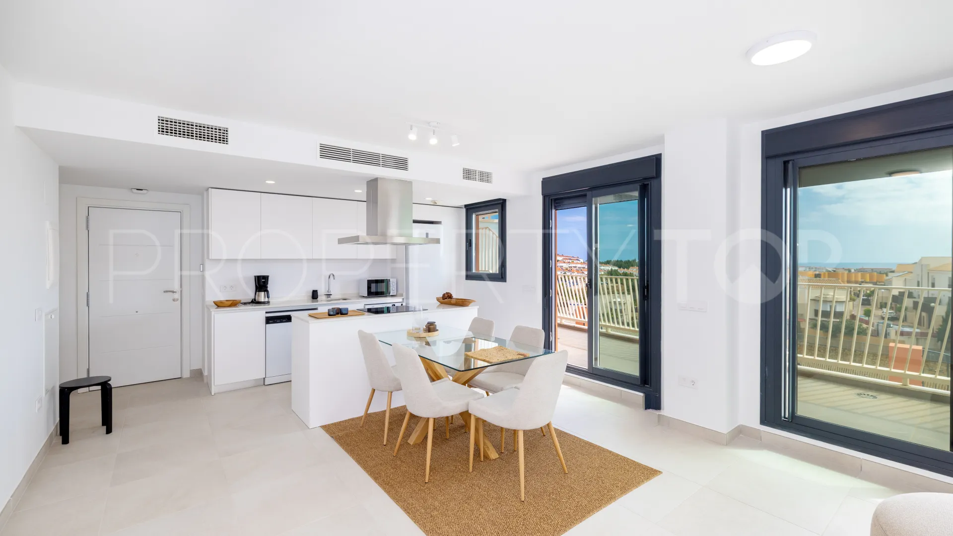 Cala de Mijas 3 bedrooms duplex penthouse for sale