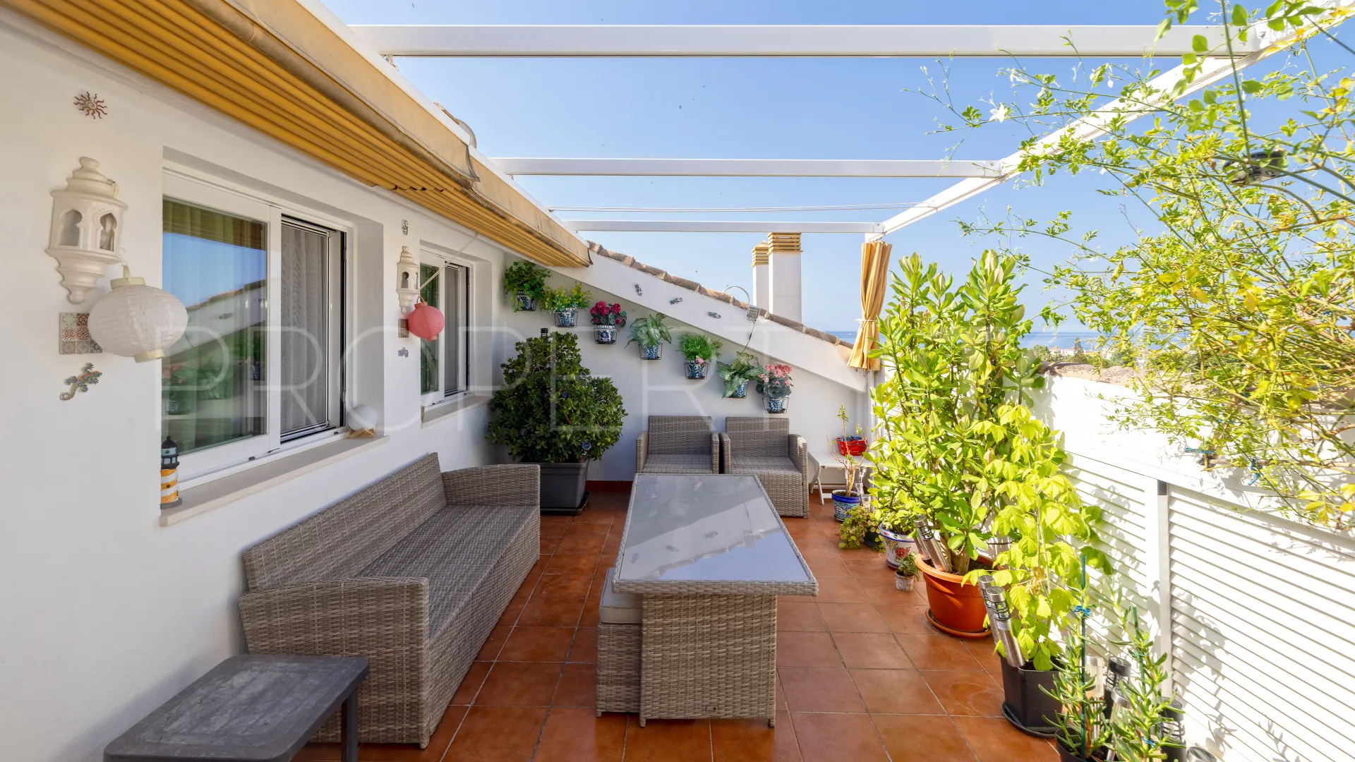 Duplex penthouse for sale in Marbella Club