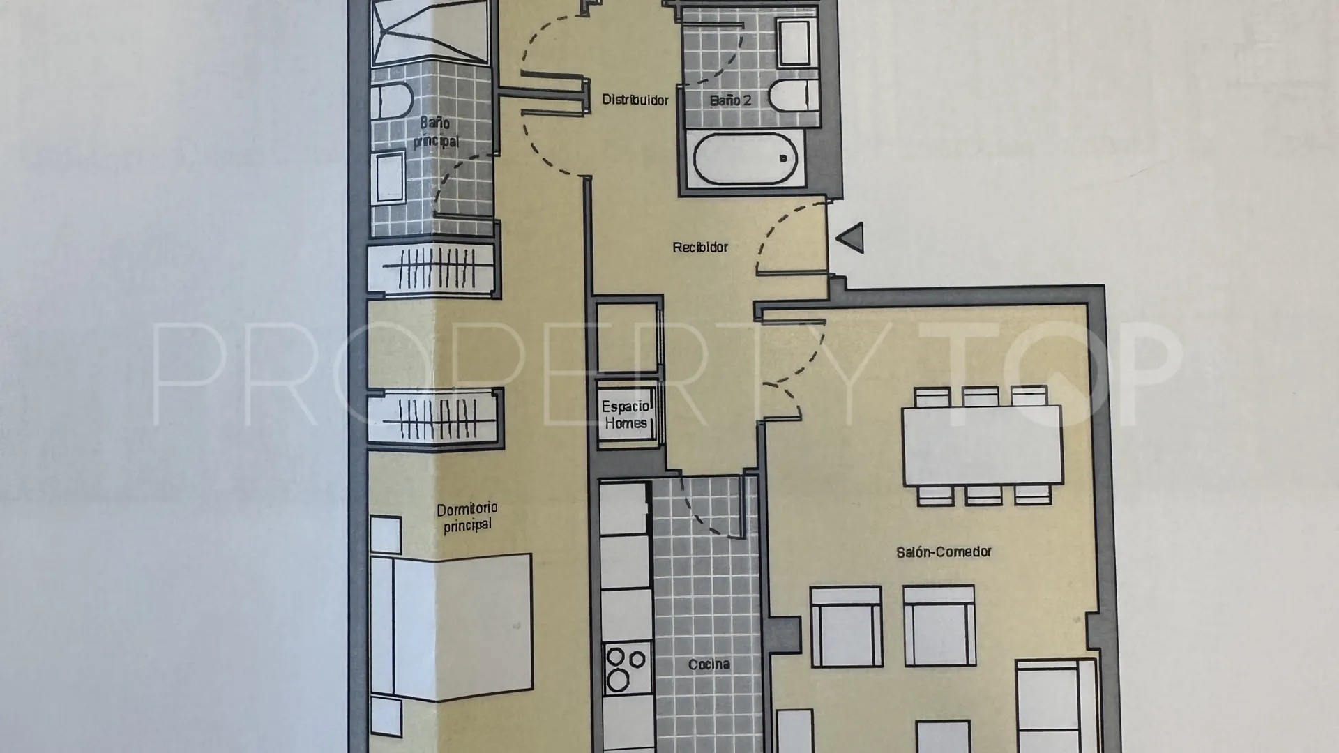For sale apartment in Estepona Town with 3 bedrooms