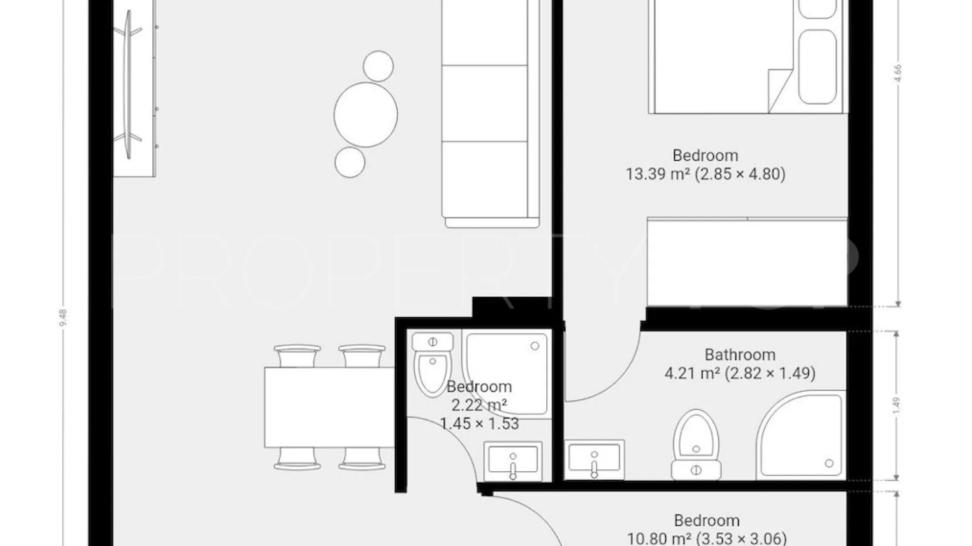 For sale apartment with 2 bedrooms in Nueva Andalucia