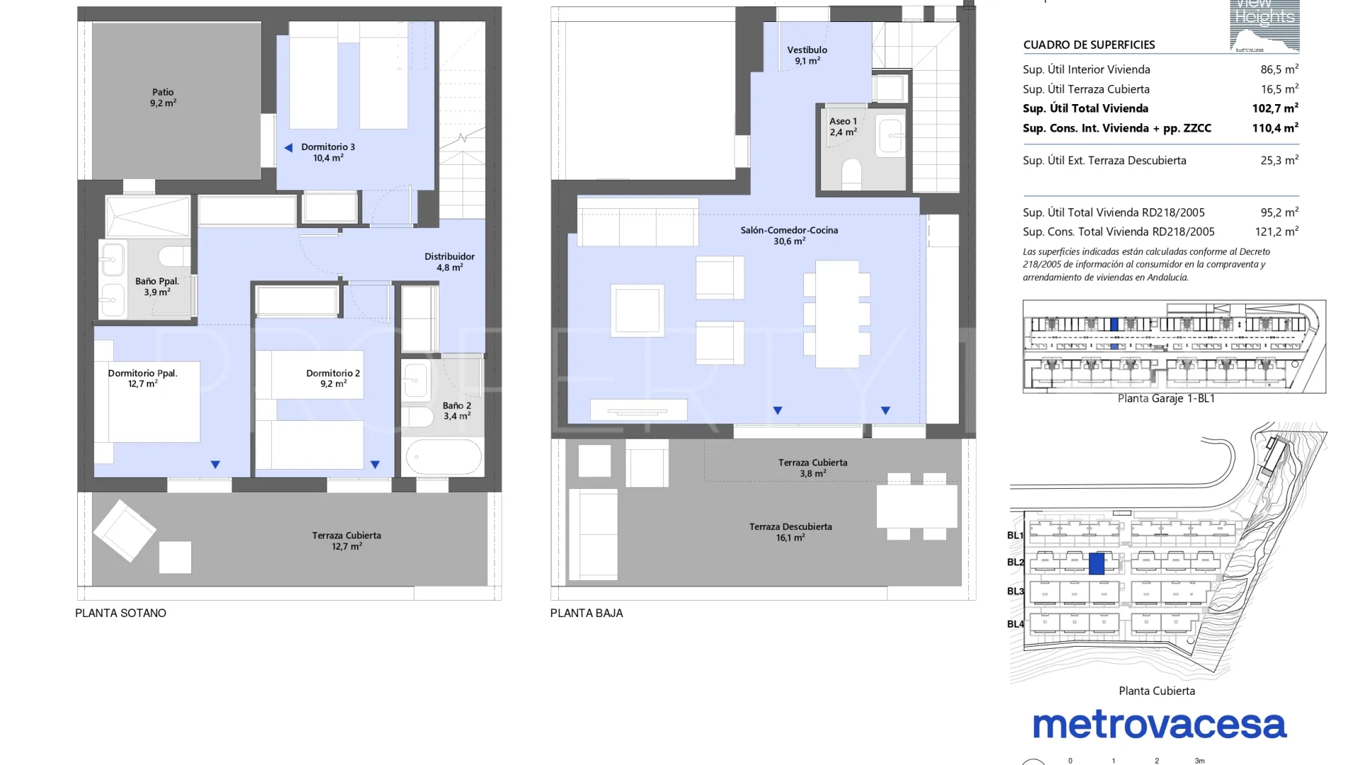 Duplex con 3 dormitorios en venta en Bahia de las Rocas