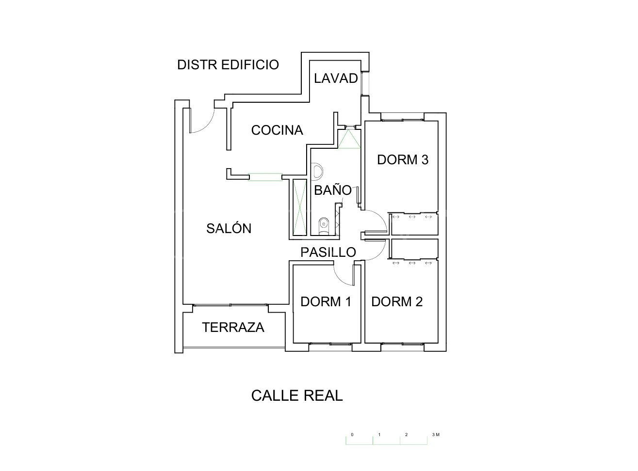 Estepona Old Town 3 bedrooms apartment for sale