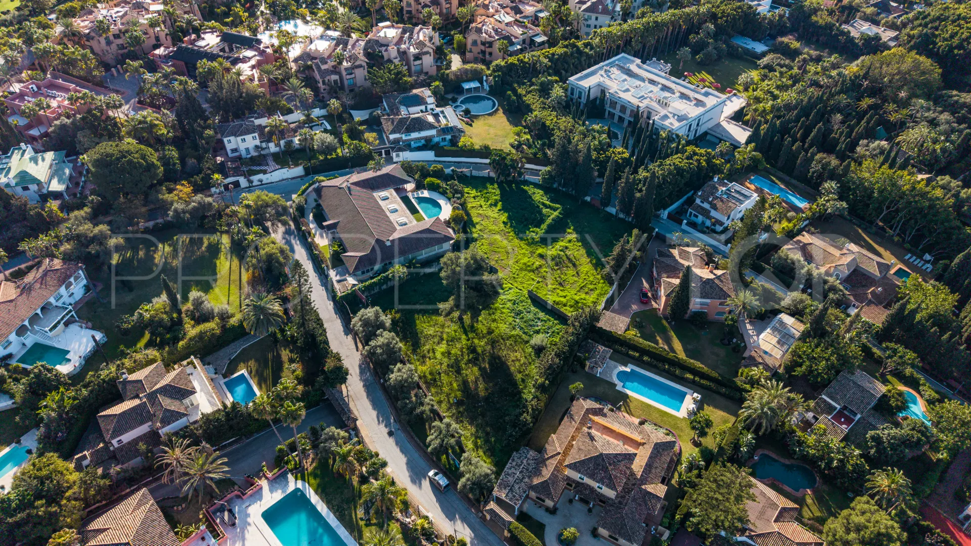 Parcela a la venta en Marbella Golden Mile