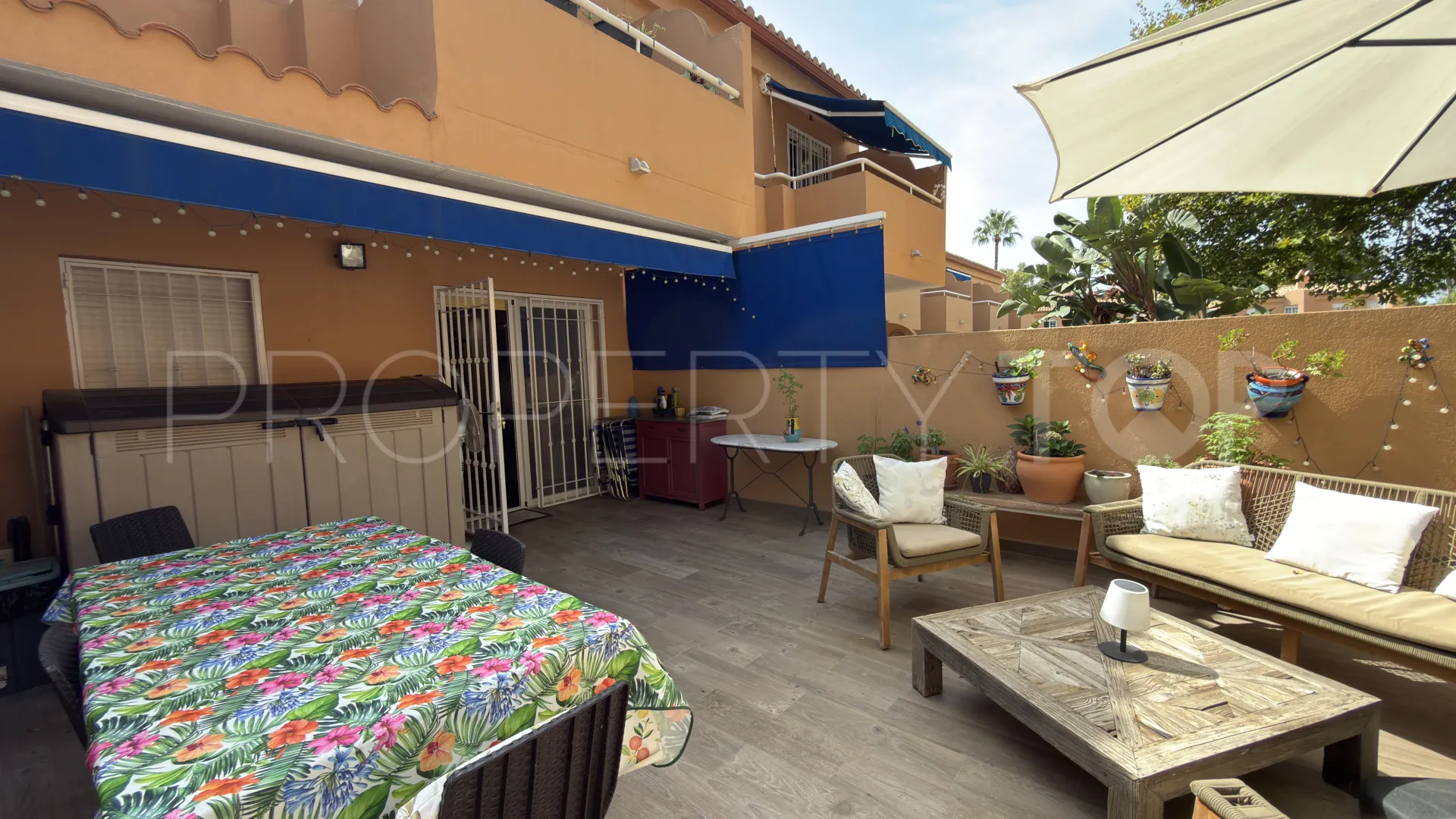 For sale Elviria Playa town house with 3 bedrooms