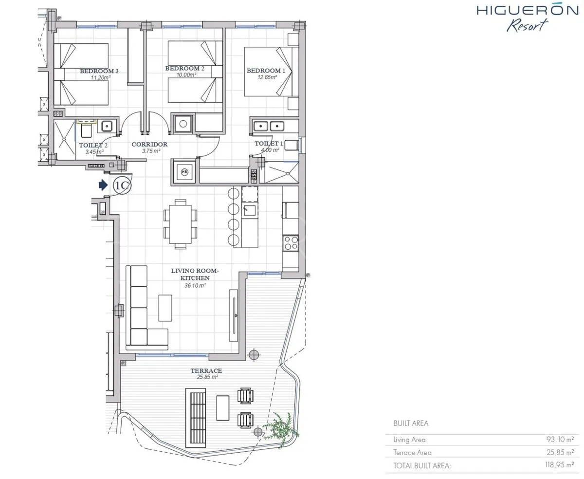 Apartamento en venta en Fuengirola