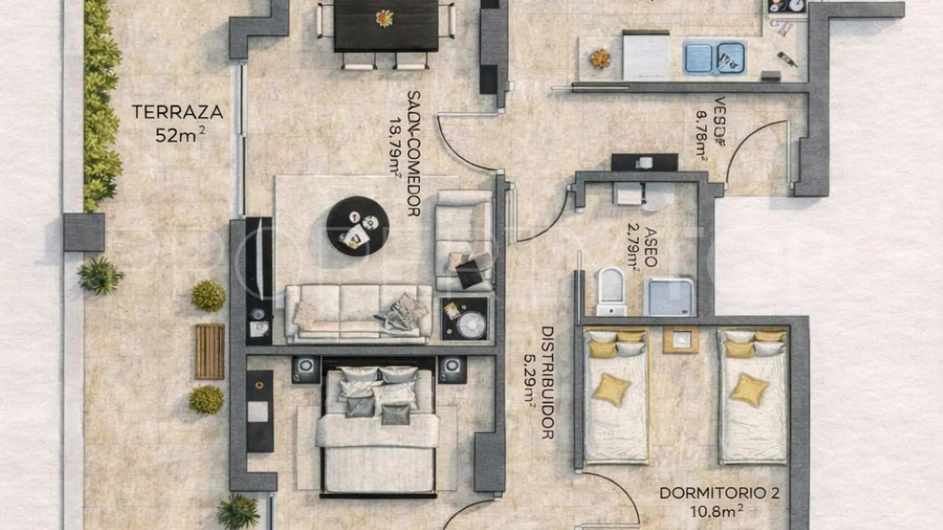 Apartment with 3 bedrooms for sale in Torre del Mar