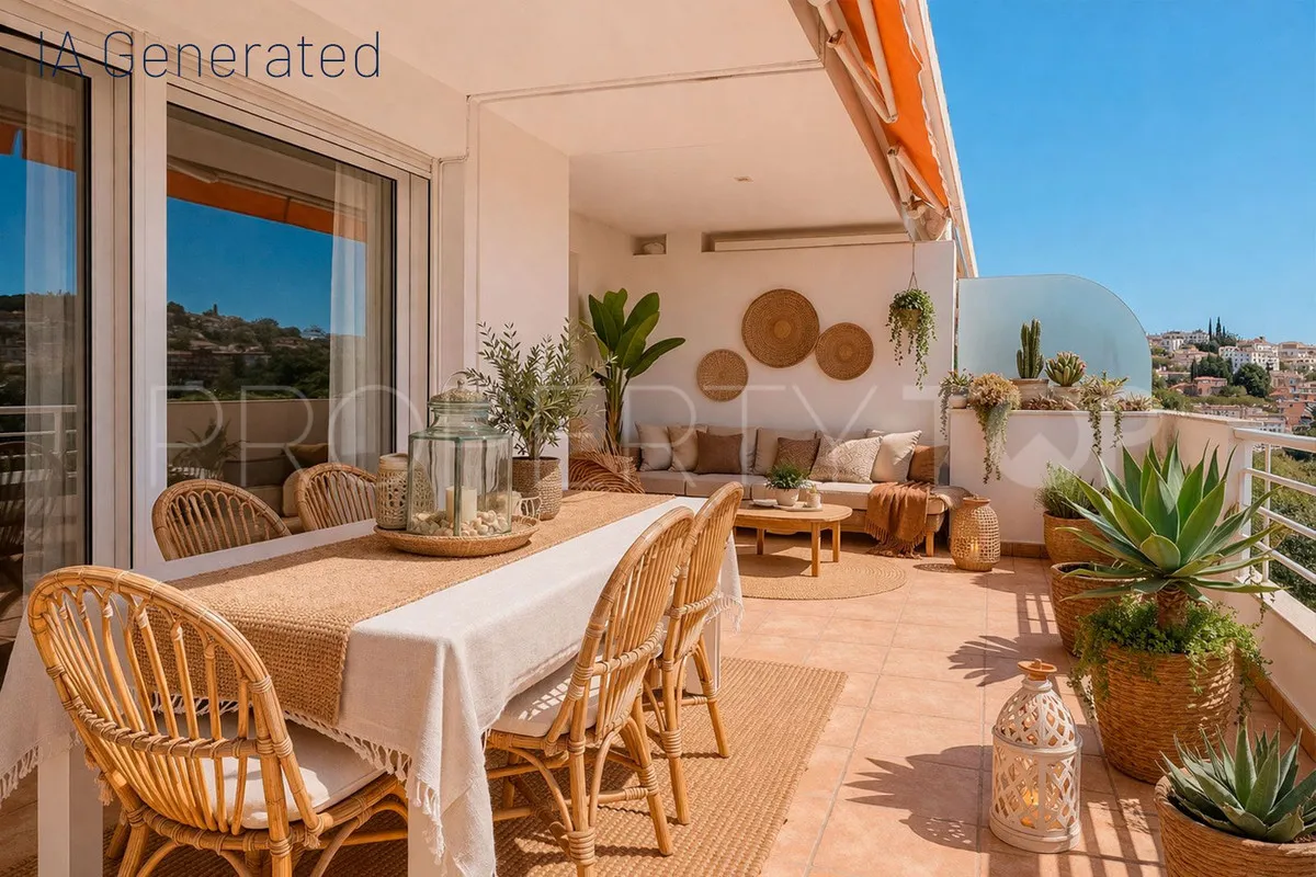 Torrequebrada 3 bedrooms penthouse for sale