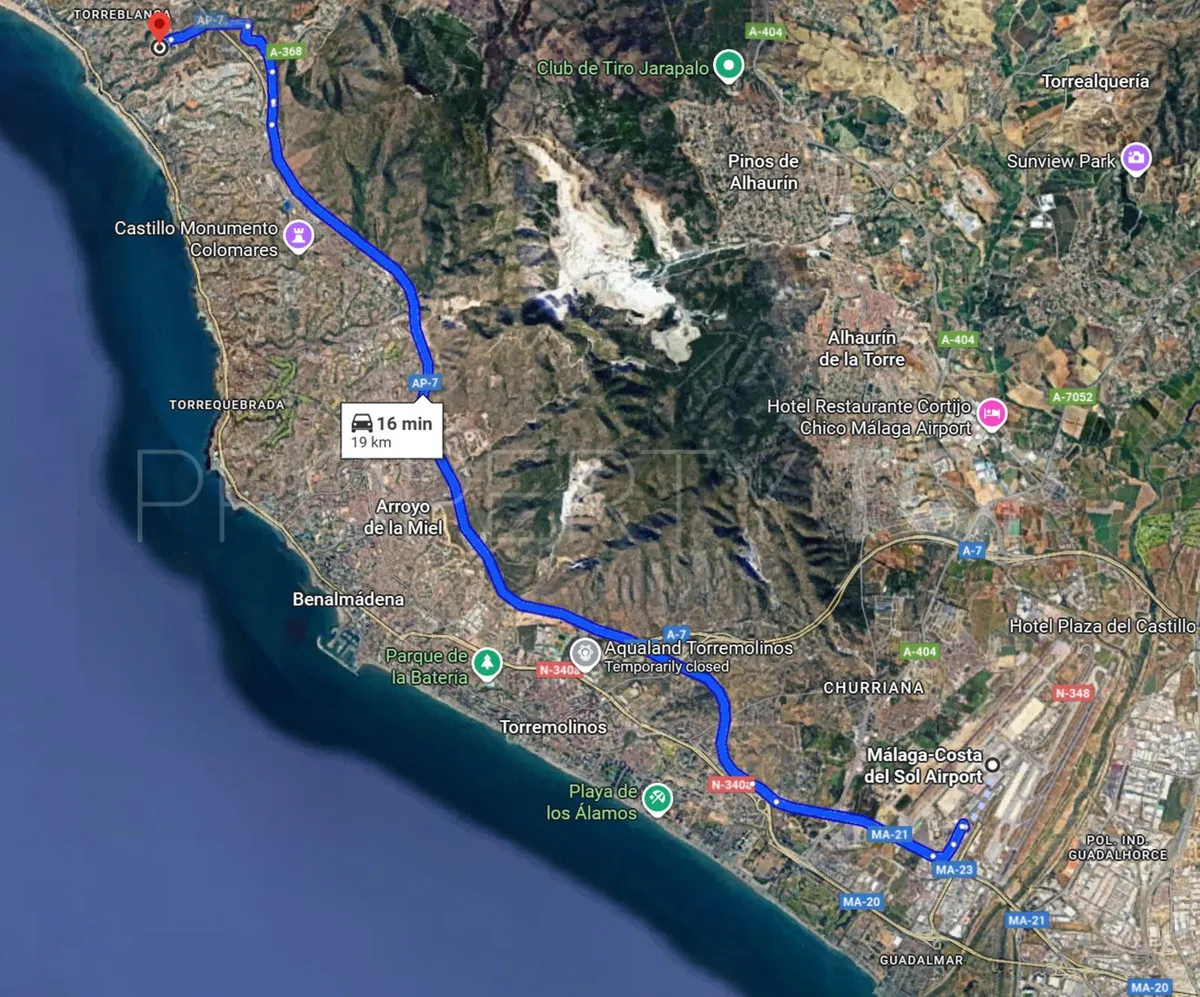 Fuengirola, Ático en venta de 3 dormitorios