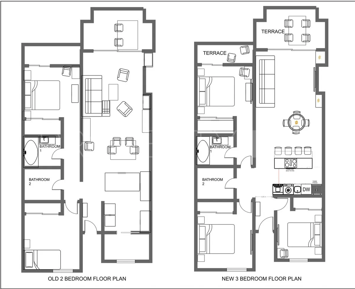For sale Los Arqueros apartment with 2 bedrooms