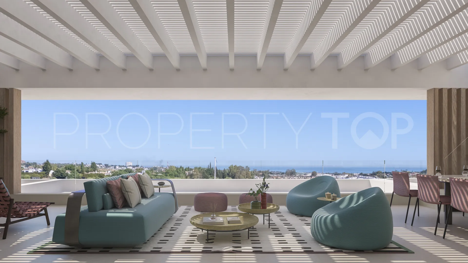 For sale duplex penthouse in Puerto del Capitan with 3 bedrooms