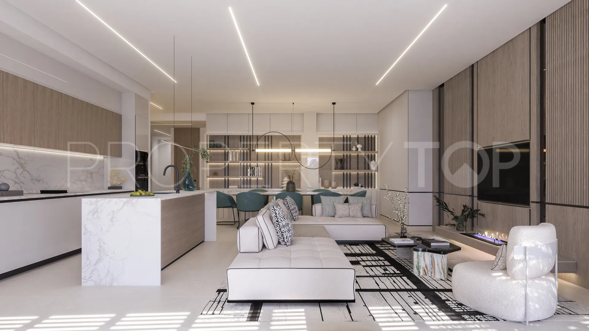 For sale duplex penthouse in Puerto del Capitan with 3 bedrooms