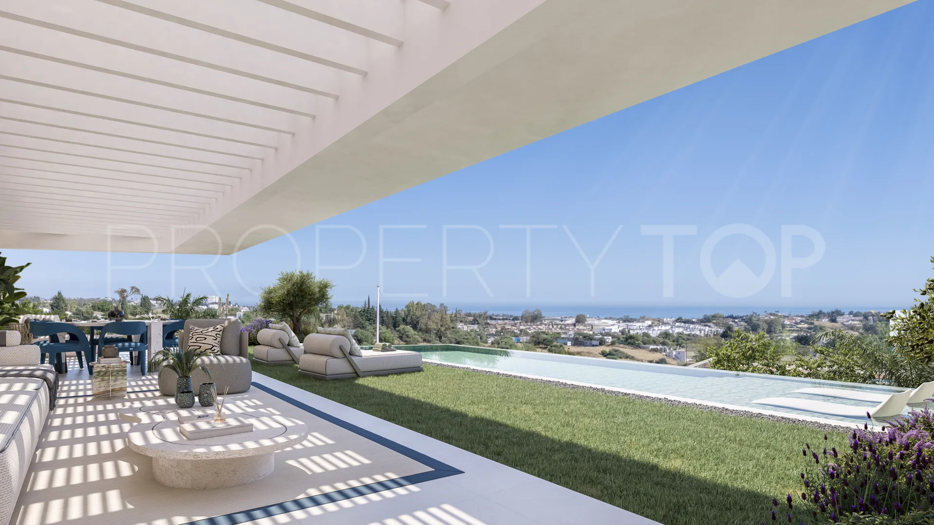 For sale duplex penthouse in Puerto del Capitan with 3 bedrooms