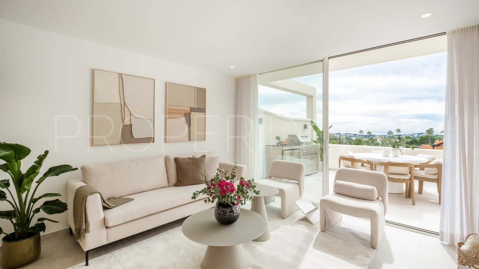 Comprar apartamento de 3 dormitorios en Palacetes Los Belvederes