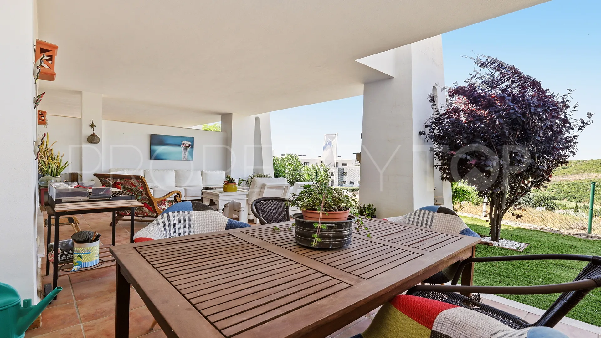 Apartamento planta baja a la venta en Casares Golf