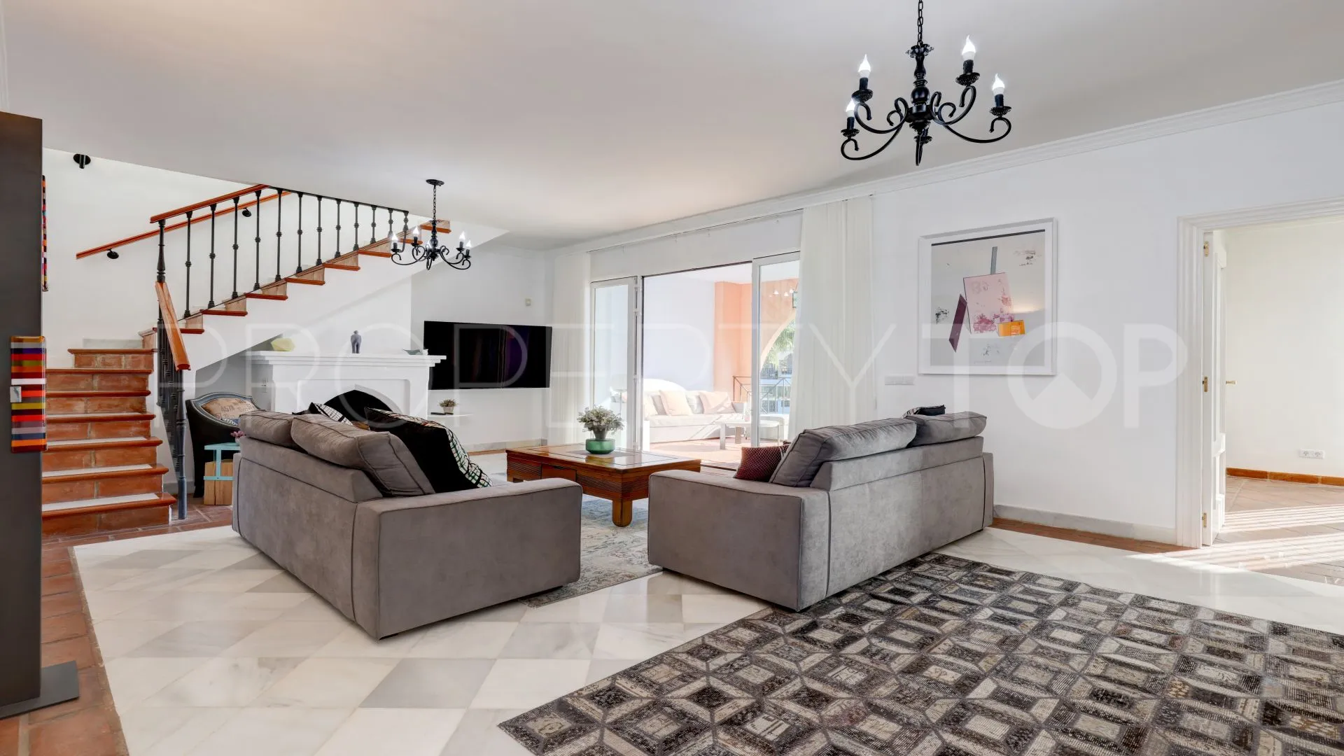 For sale duplex penthouse in La Perla de la Bahía with 3 bedrooms