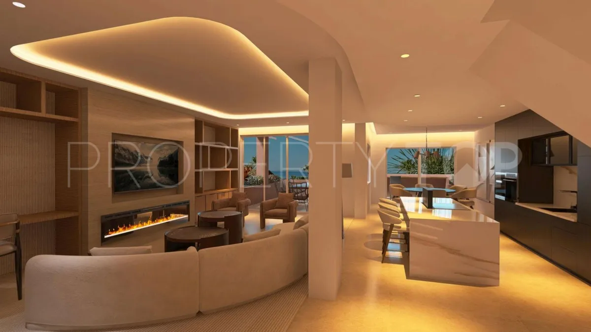 Penthouse for sale in New Golden Mile with 4 bedrooms