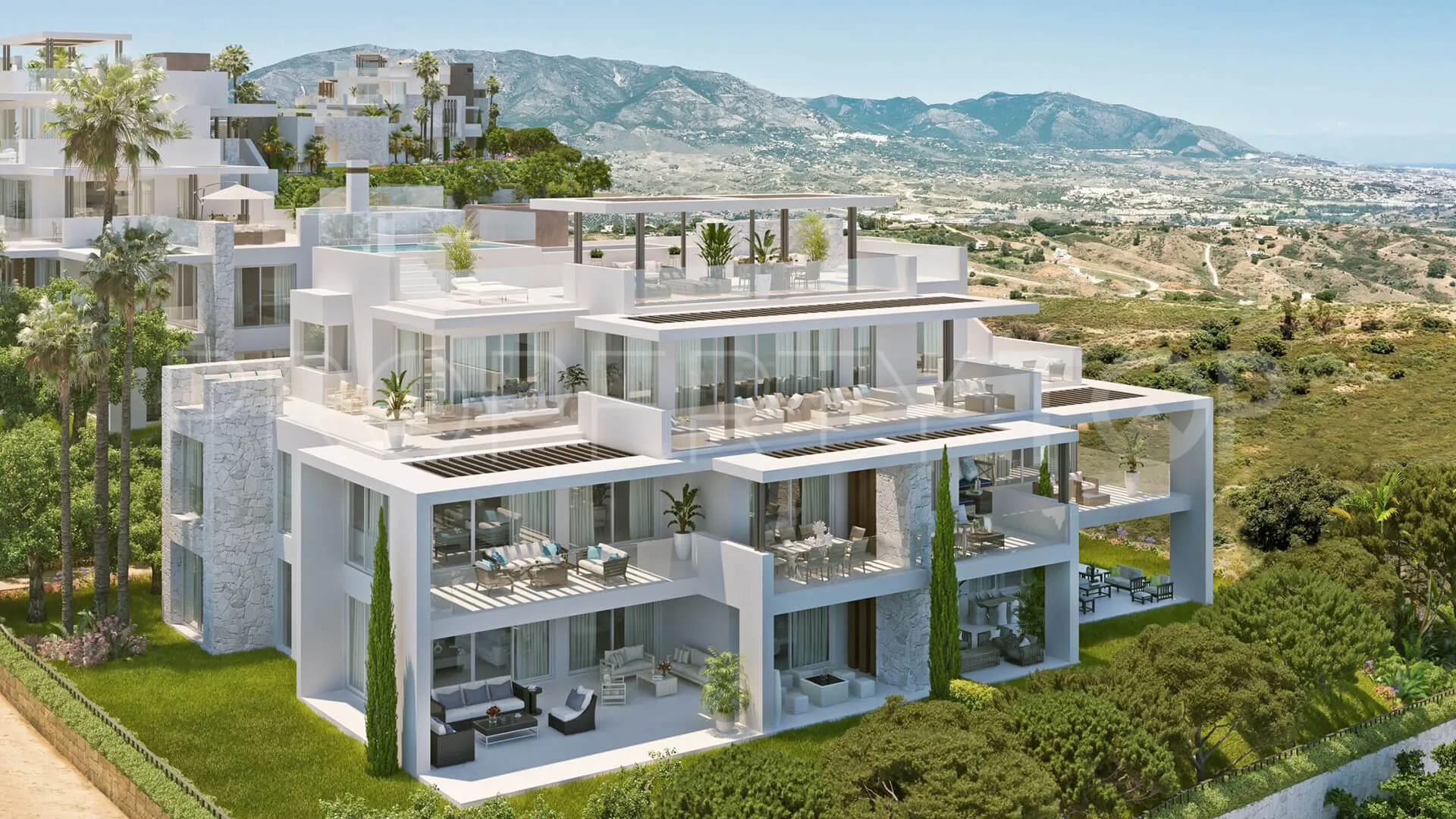 4 bedrooms Ojen duplex penthouse for sale