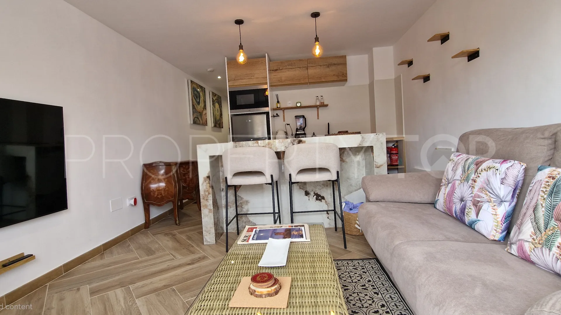 Comprar apartamento con 1 dormitorio en Puerto La Duquesa