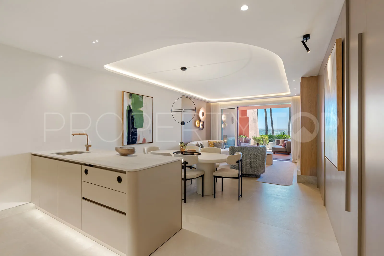 Cabo Bermejo, apartamento planta baja en venta de 3 dormitorios