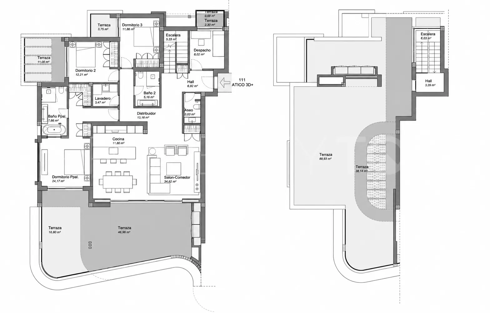 Comprar atico duplex en Real de La Quinta de 3 dormitorios