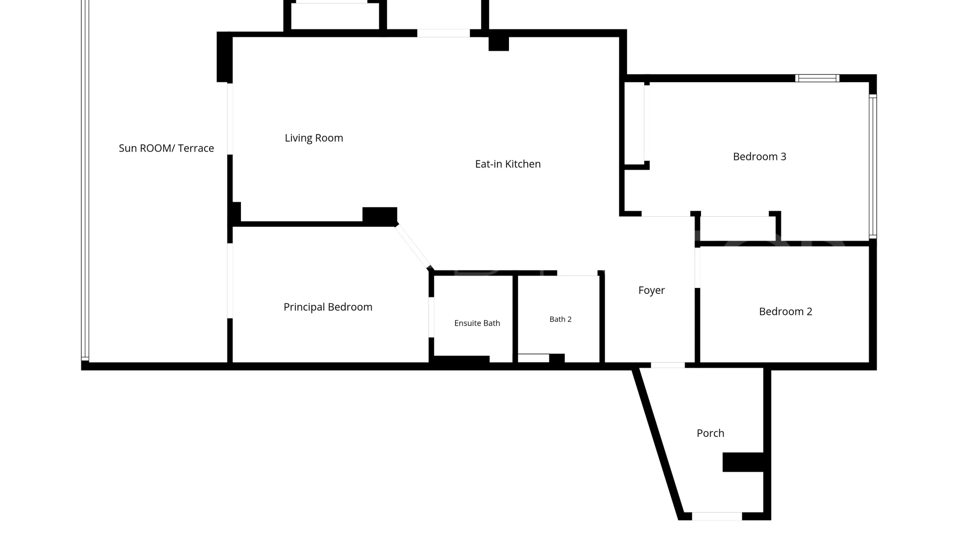 Apartamento en venta con 3 dormitorios en Torreguadiaro