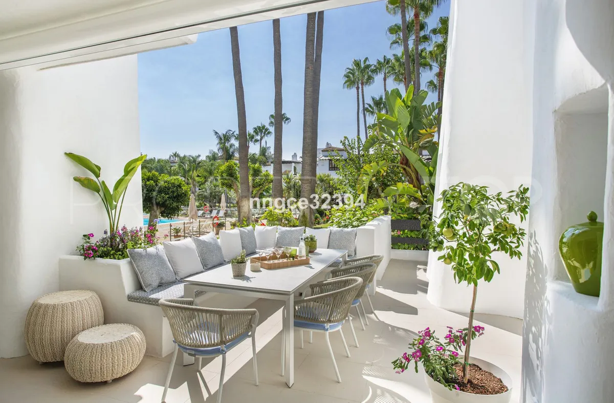 For sale Marbella Golden Mile ground floor apartment