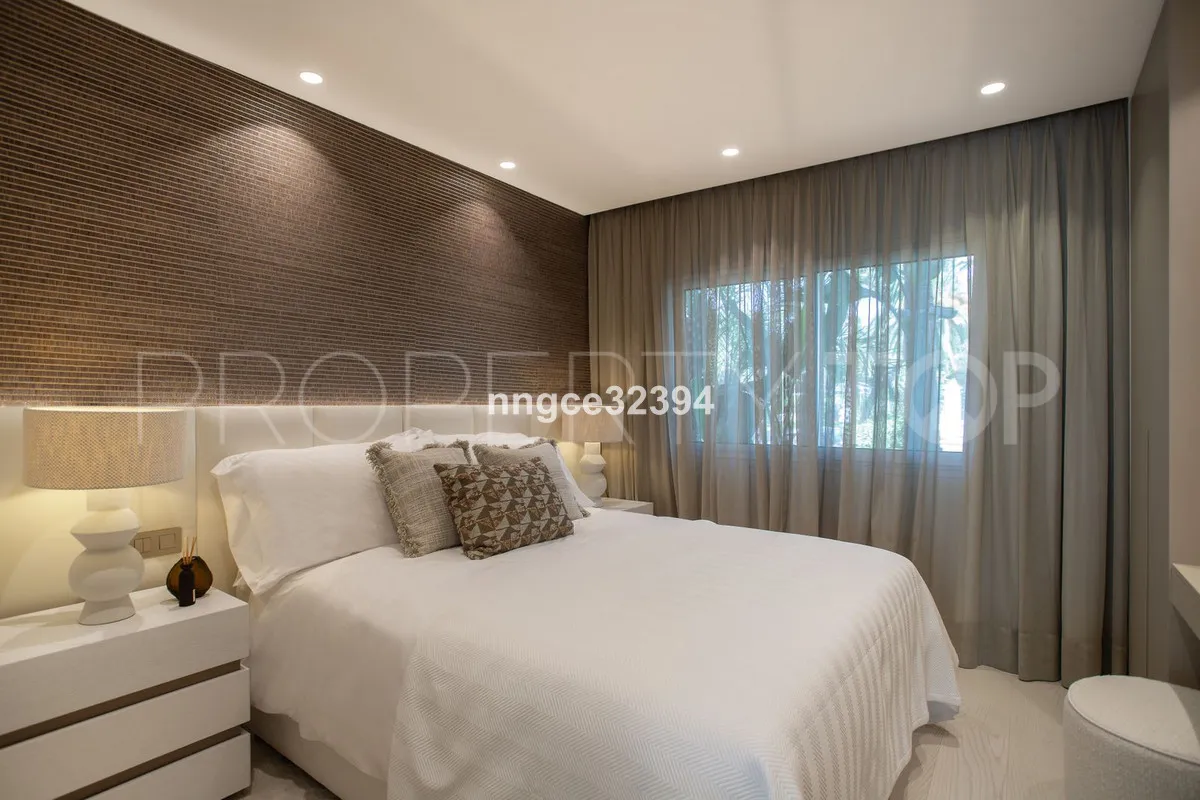 For sale Marbella Golden Mile ground floor apartment