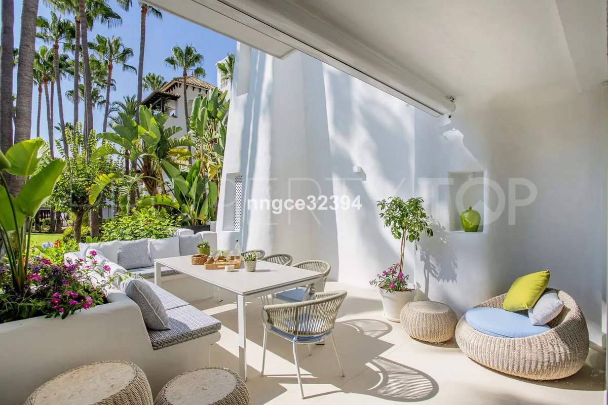 For sale Marbella Golden Mile ground floor apartment