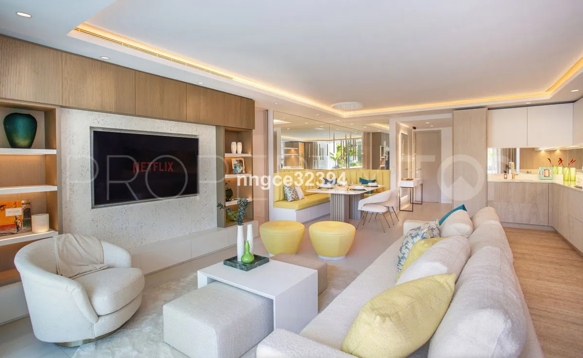 For sale Marbella Golden Mile ground floor apartment