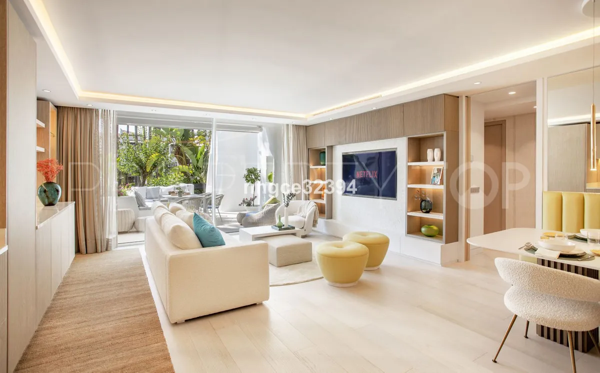 For sale Marbella Golden Mile ground floor apartment
