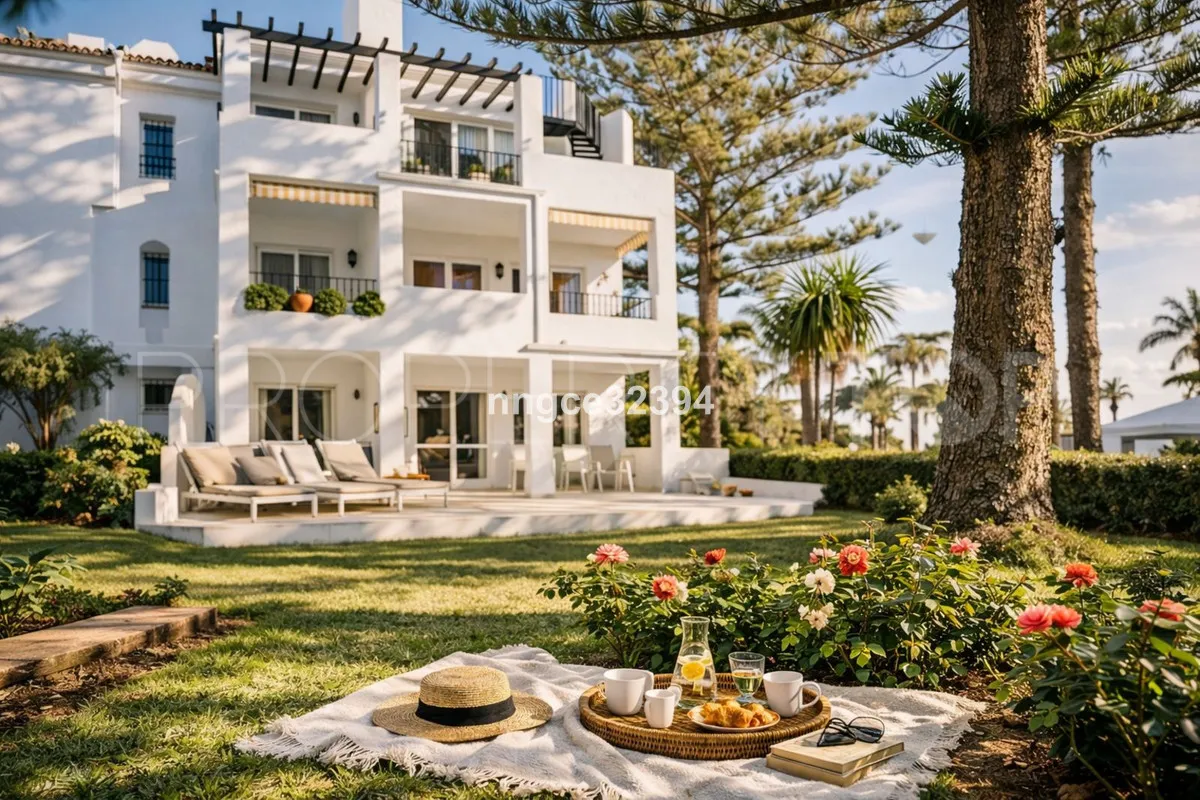 Comprar apartamento planta baja en San Pedro de Alcantara de 4 dormitorios