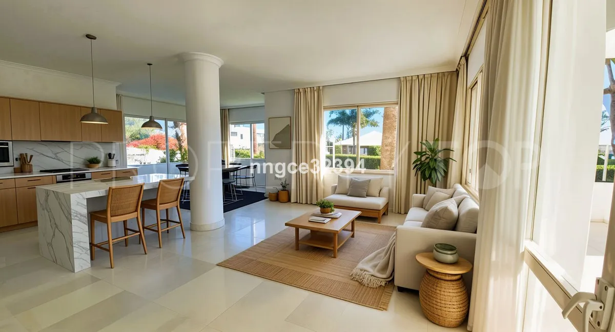 Comprar apartamento planta baja en San Pedro de Alcantara de 4 dormitorios