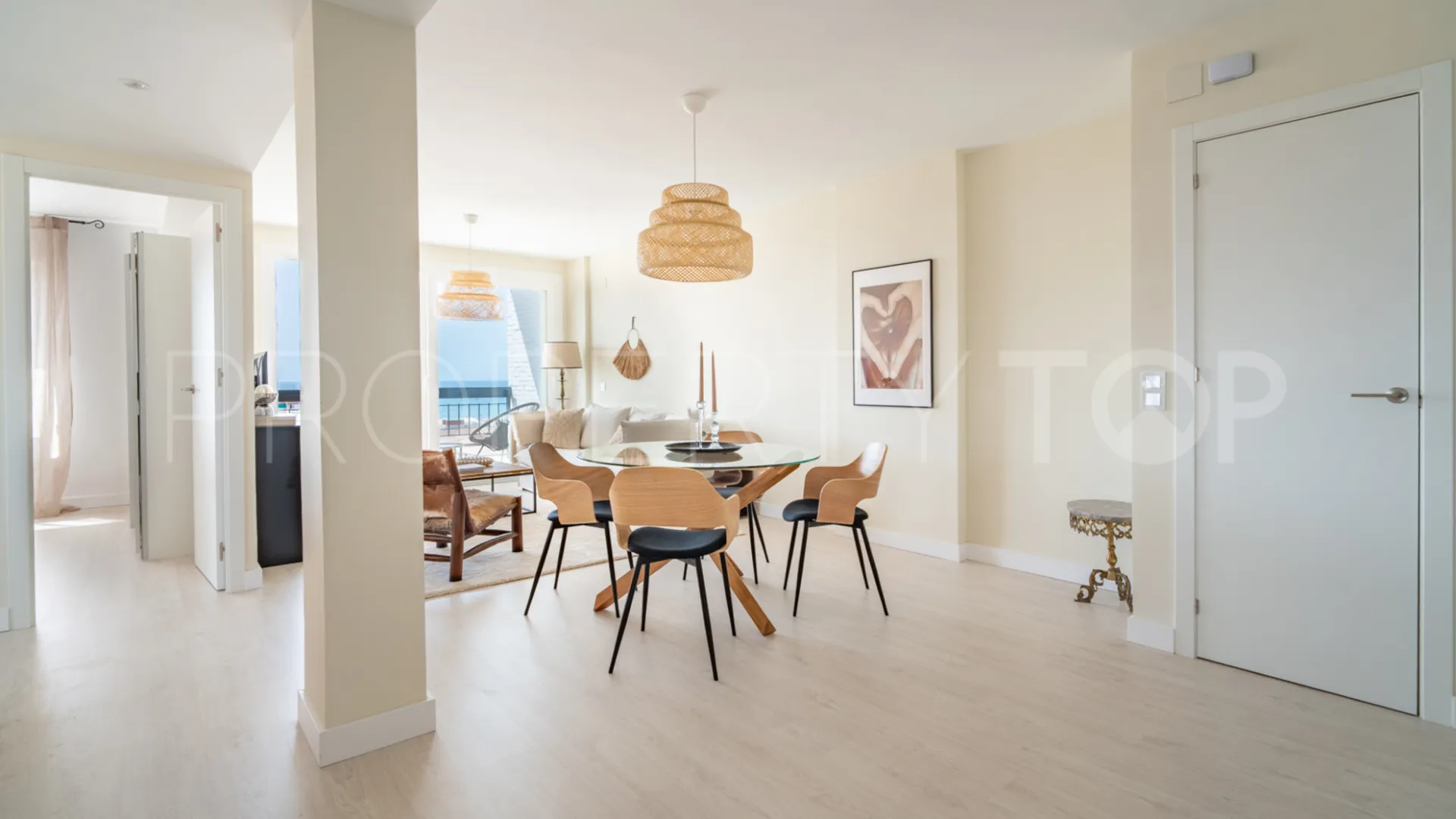Huelin 4 bedrooms penthouse for sale