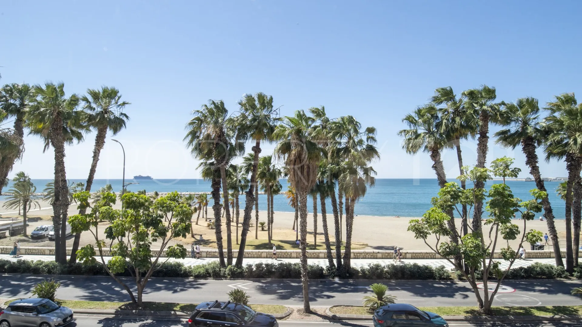 La Malagueta - La Caleta, piso de 4 dormitorios en venta