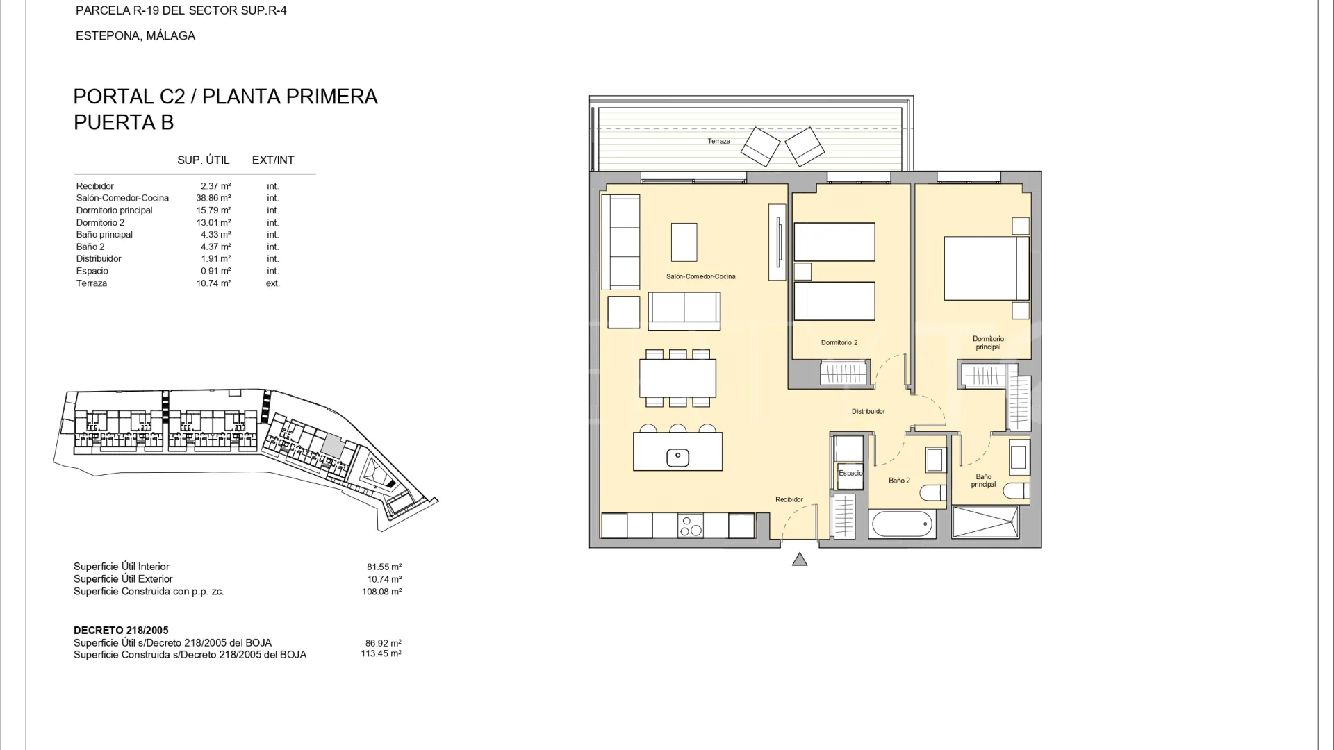 For sale apartment in Las Mesas