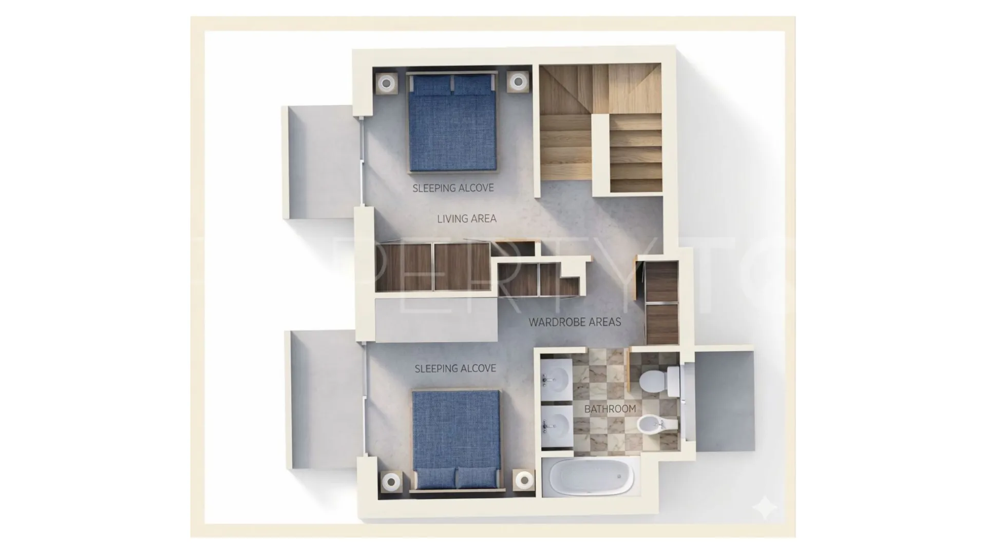 3 bedrooms La Fragata duplex penthouse for sale