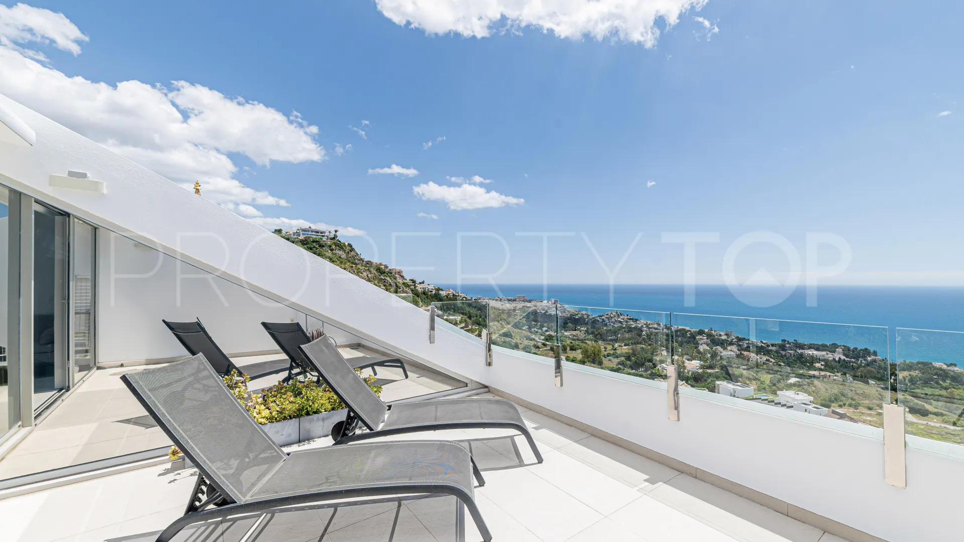 Benalmadena Pueblo duplex penthouse for sale