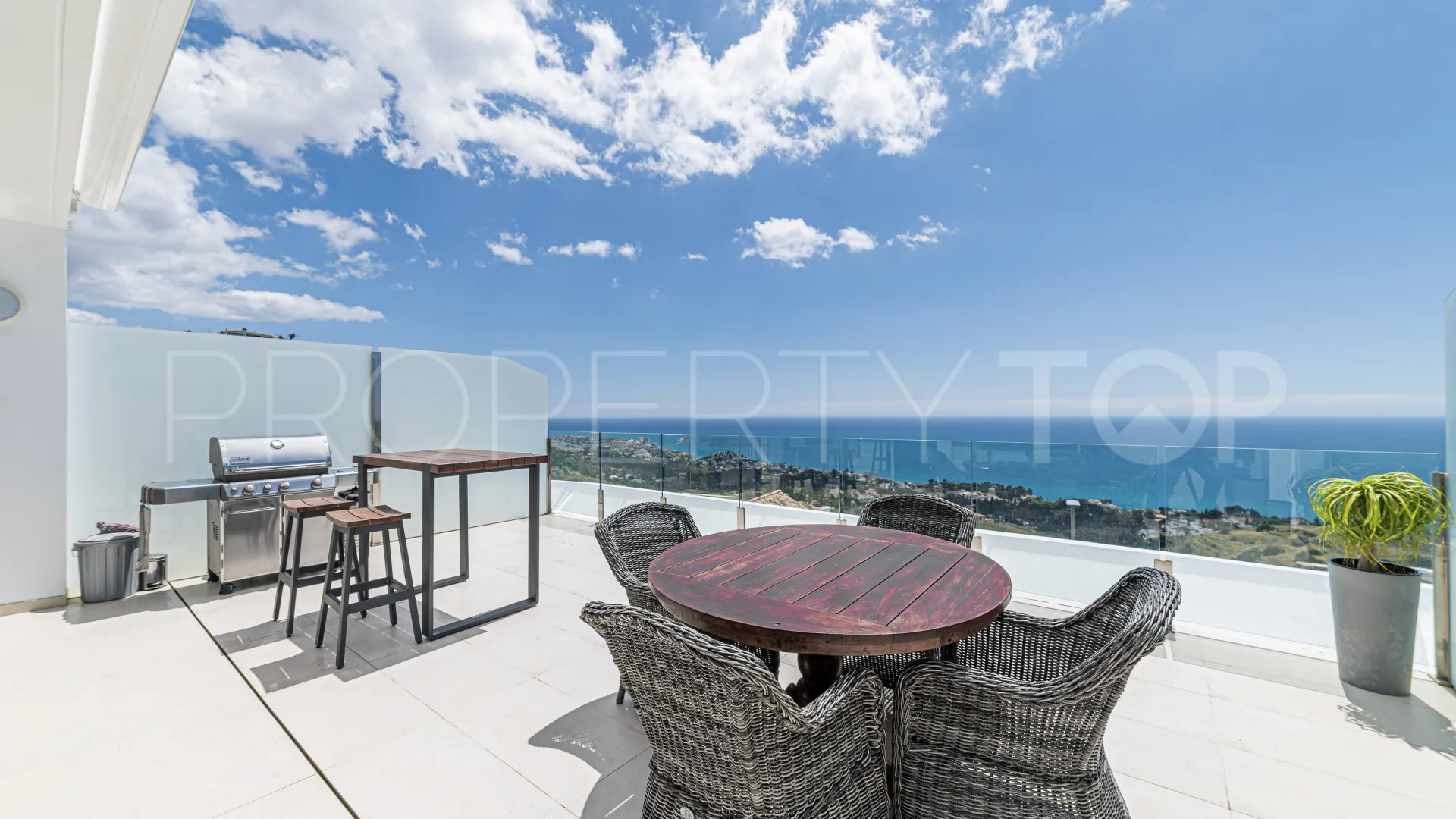 Benalmadena Pueblo duplex penthouse for sale