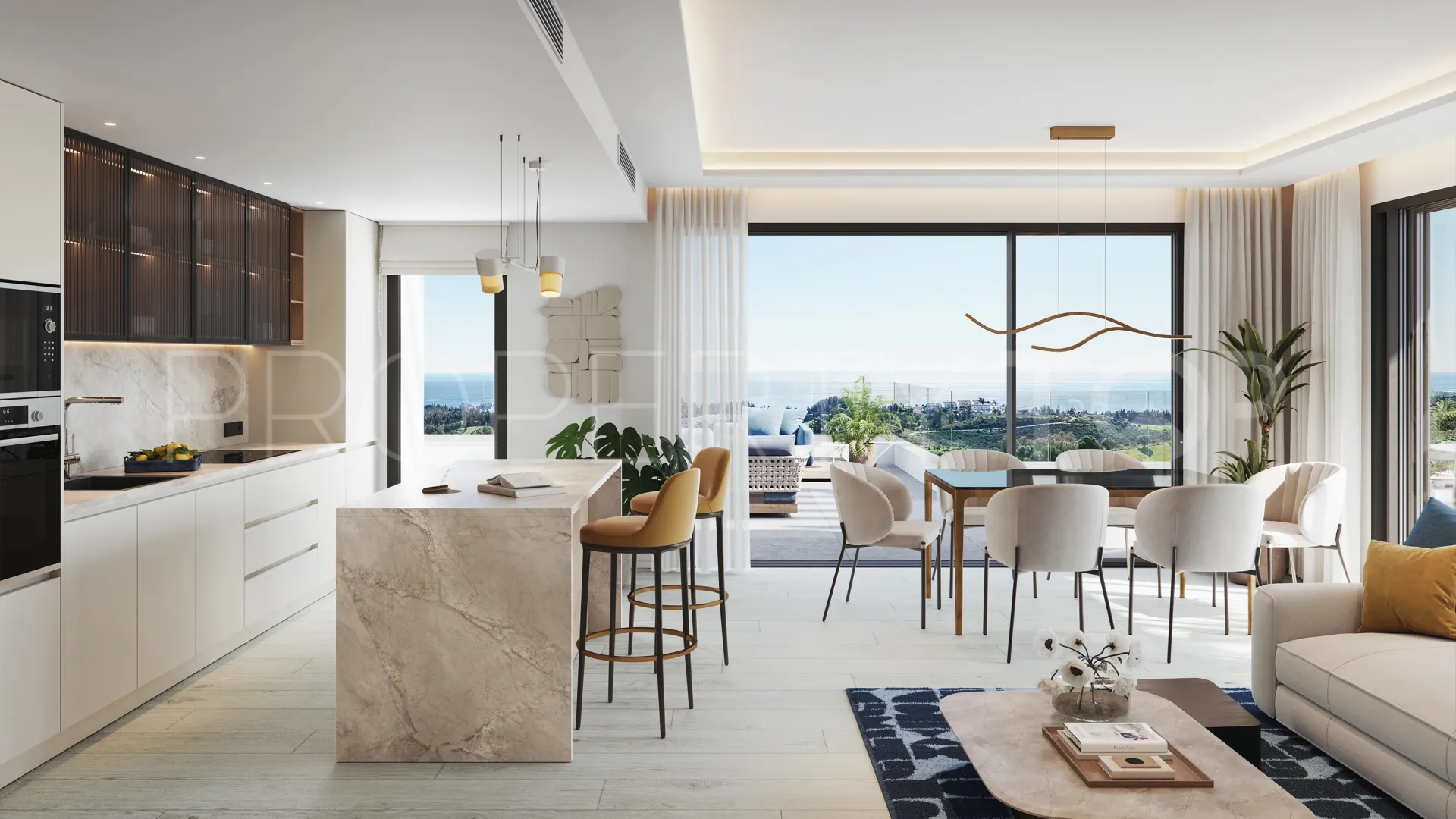 Apartamento a la venta de 2 dormitorios en Cala de Mijas