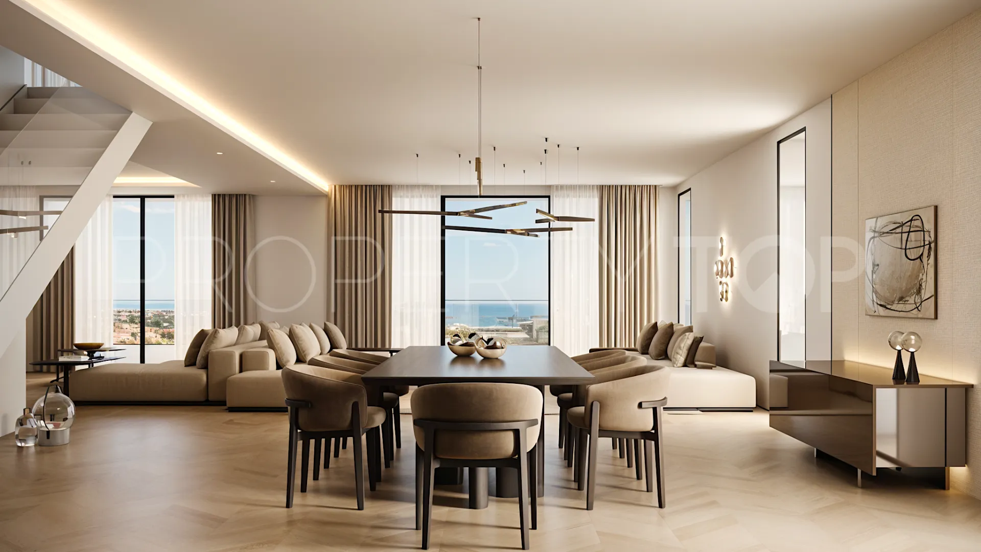 For sale 4 bedrooms duplex penthouse in La Quinta