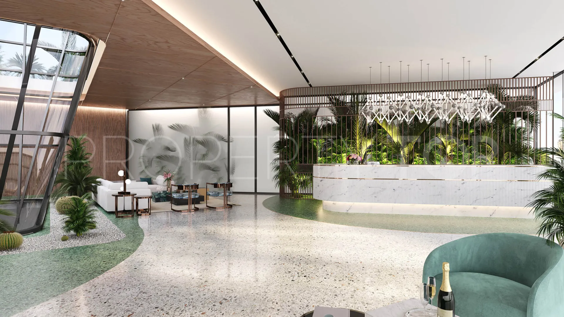 Ground floor apartment for sale in Marbella Golden Mile with 5 bedrooms