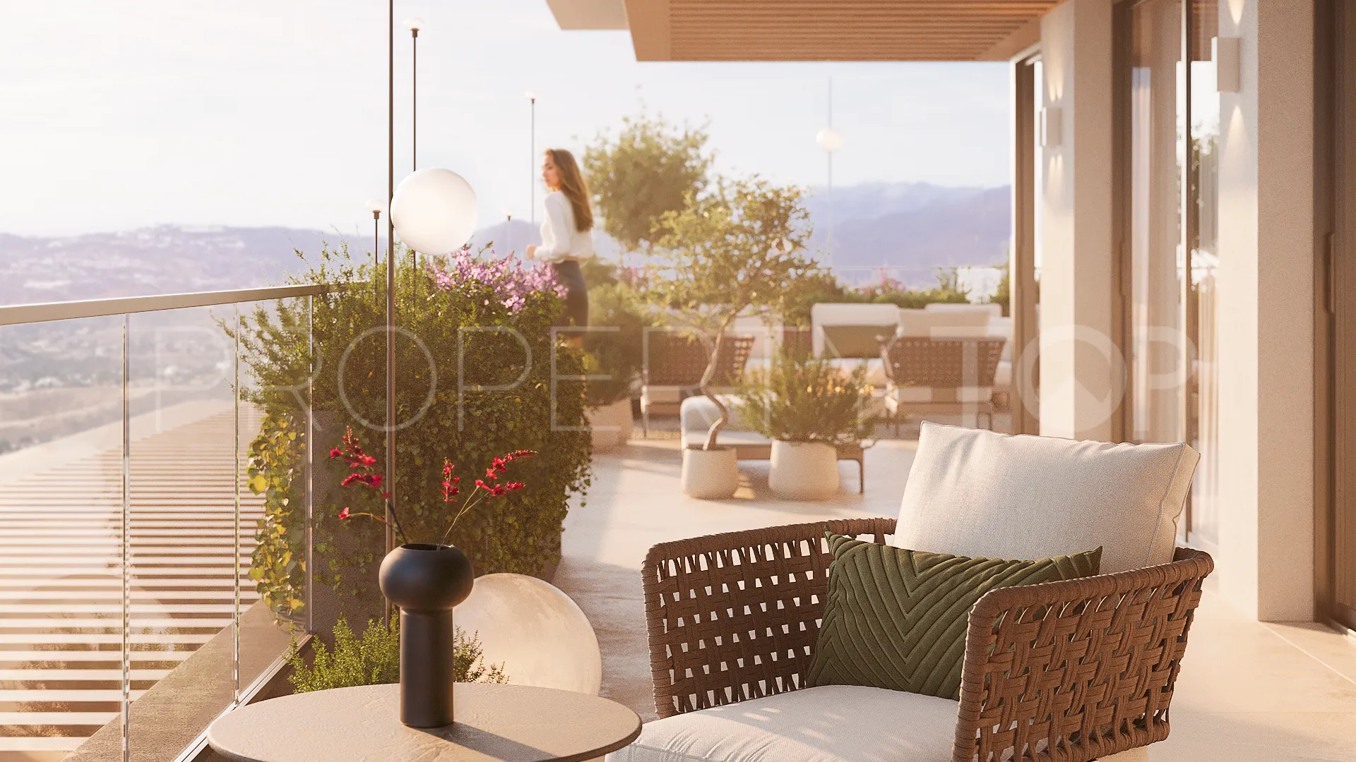 Ático en venta de 3 dormitorios en Mijas
