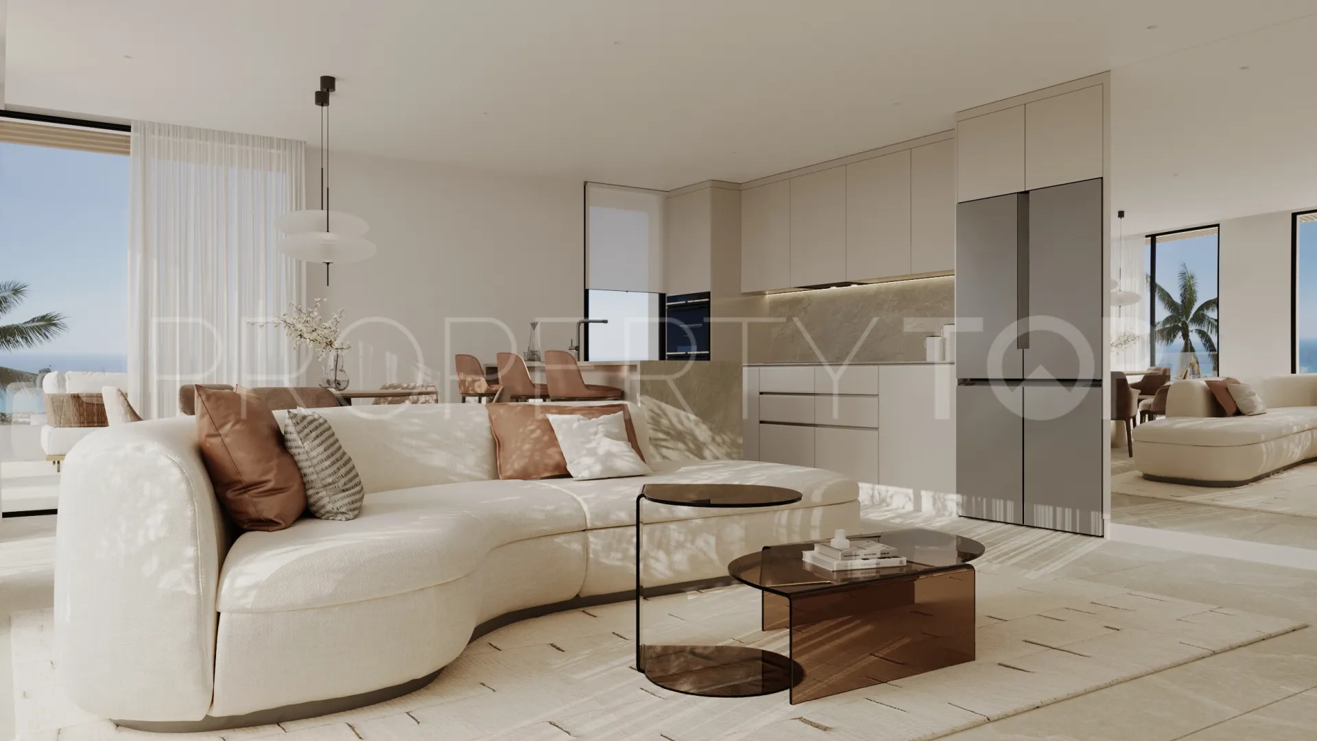 Ático en venta de 3 dormitorios en Mijas
