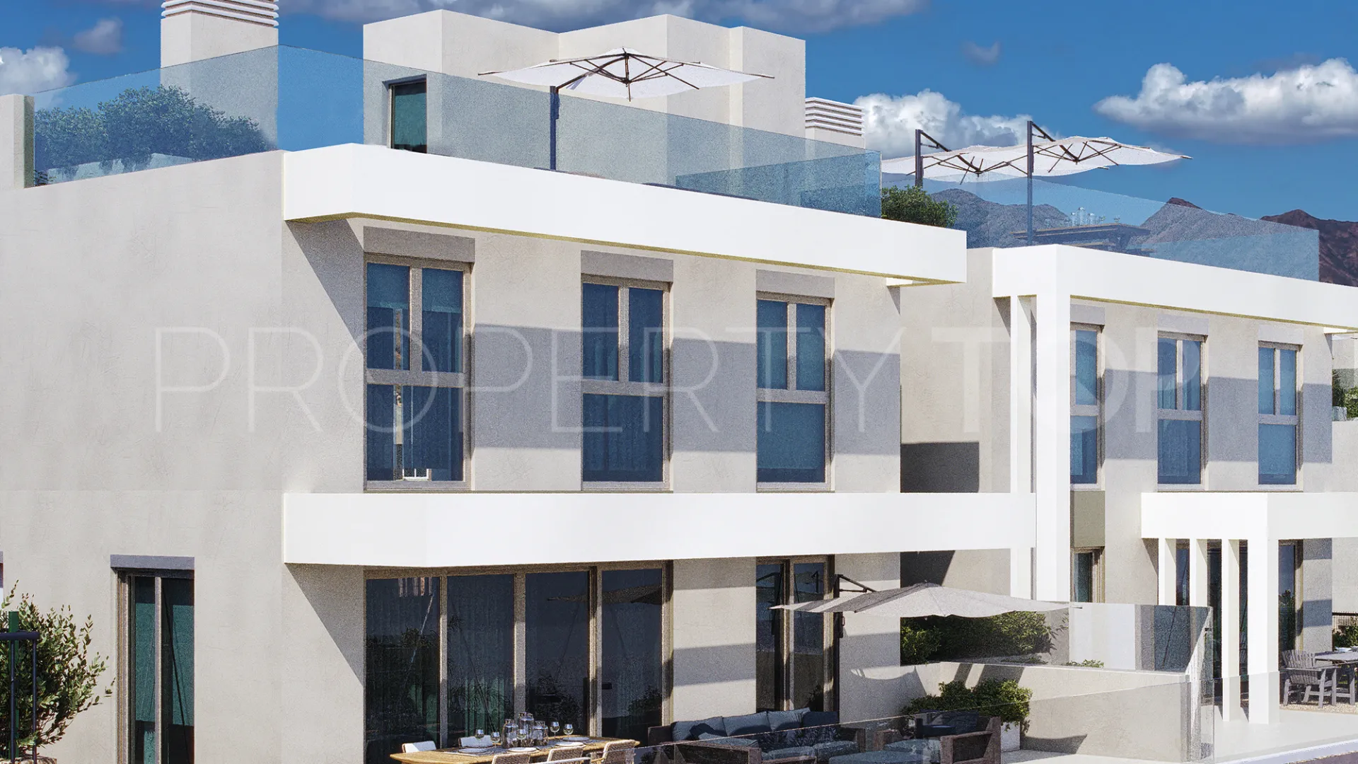 Mijas semi detached house for sale