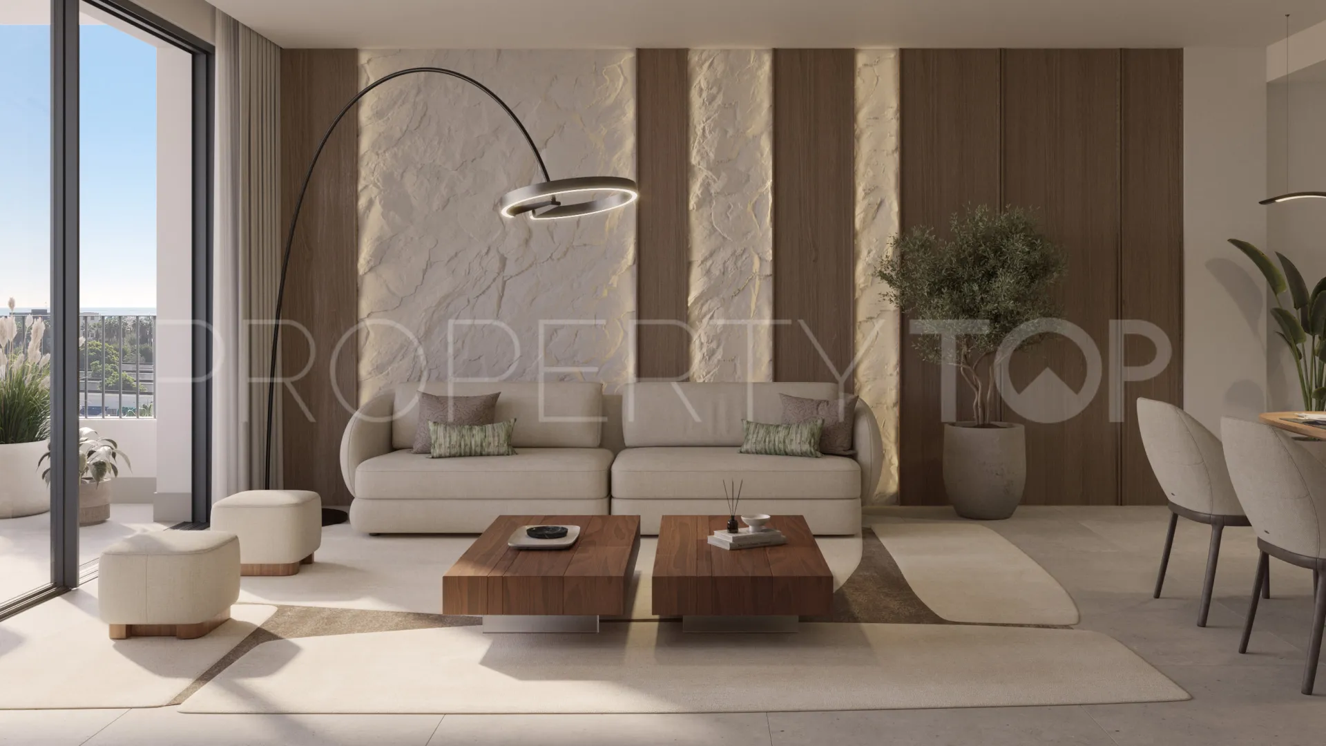 For sale penthouse with 3 bedrooms in Marbella