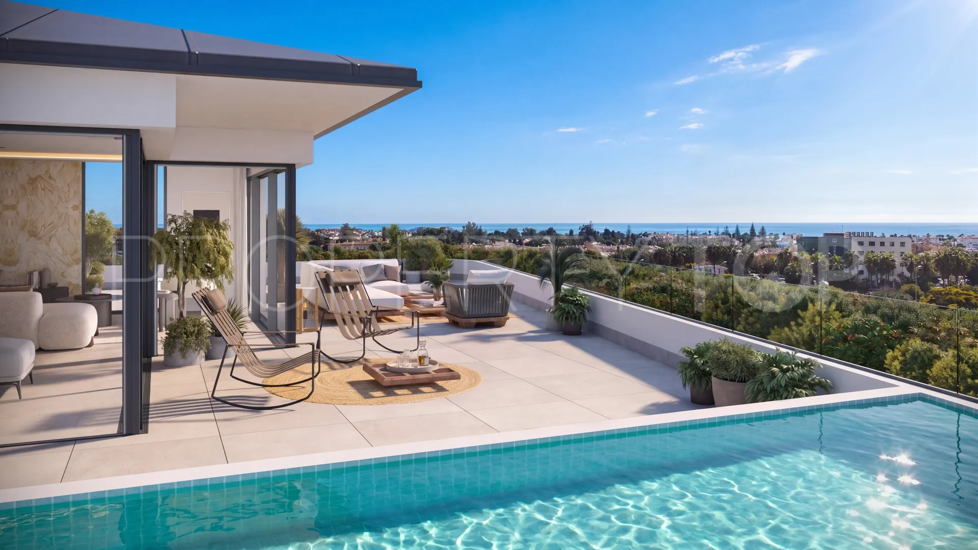 For sale penthouse with 3 bedrooms in Marbella