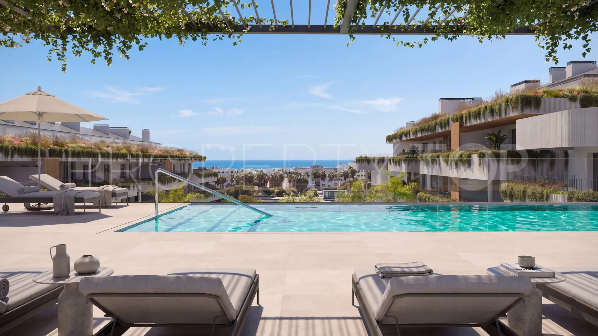 For sale penthouse with 3 bedrooms in Marbella
