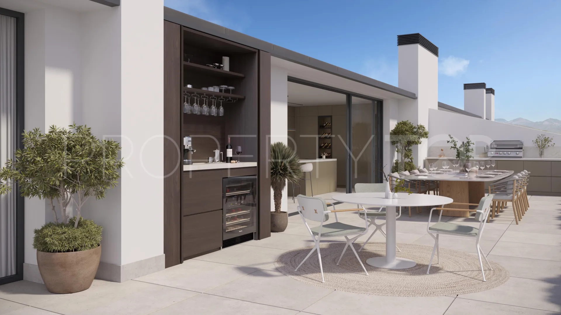For sale penthouse with 3 bedrooms in Marbella