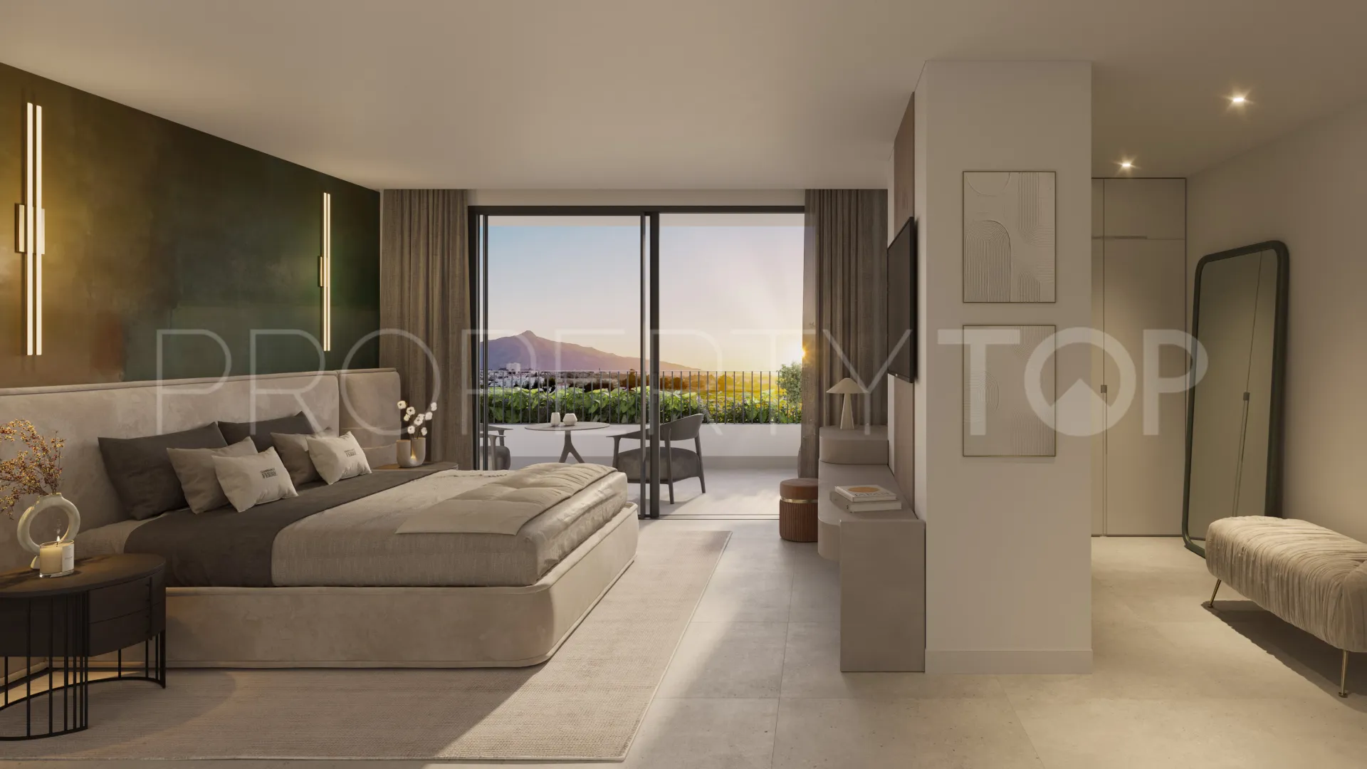 For sale penthouse with 3 bedrooms in Marbella